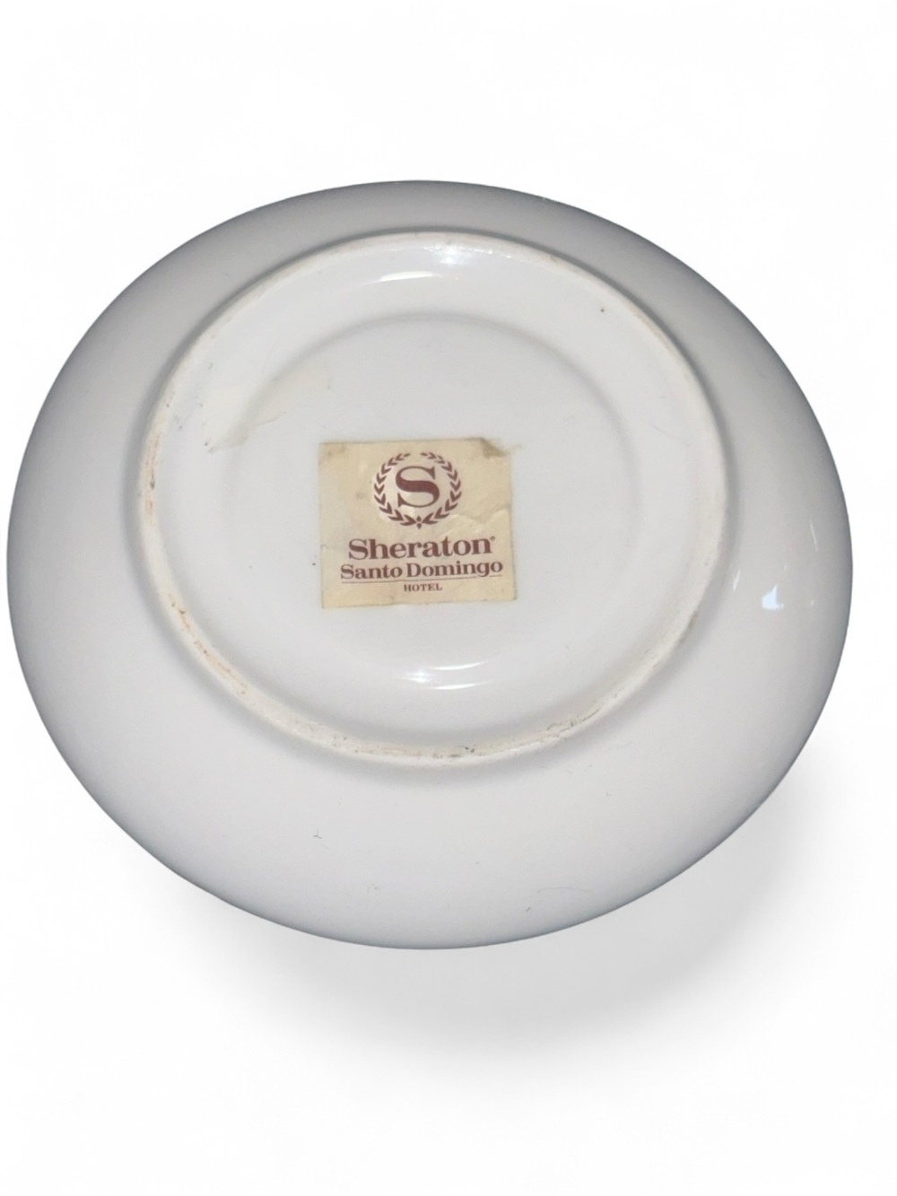 Vintage Hand Painted Demitasse Tea Cup & Saucer from Sheraton Santo Domingo - Picture 9 of 9